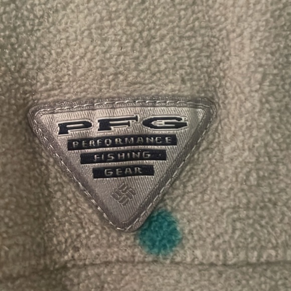 COLUMBIA WOMEN PULL OVER BUTTON UP SWEATER PFG - Picture 5 of 7